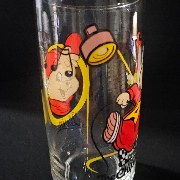 Alvin The Chipmunk Glass 1985 Bagdasarian Productions Vintage - Picture 5 of 10